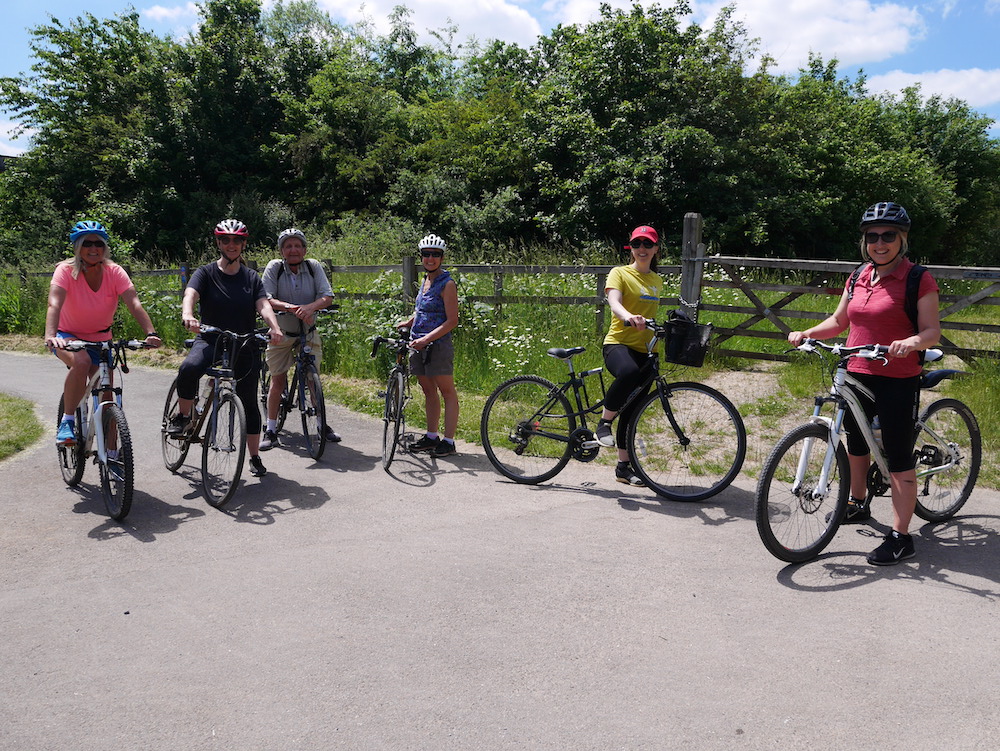 Group Bike Ride at Eton Wick